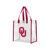 Oklahoma Sooners NCAA Clear Reusable Bag