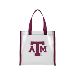 Texas A&M Aggies NCAA Clear Reusable Bag