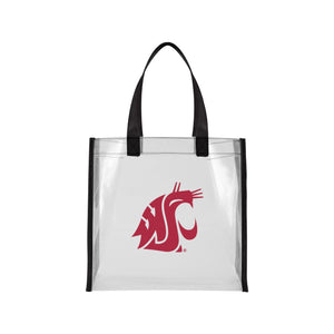 Washington State Cougars NCAA Clear Reusable Bag