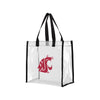 Washington State Cougars NCAA Clear Reusable Bag