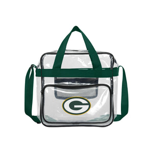 Green Bay Packers NFL Clear High End Messenger Bag