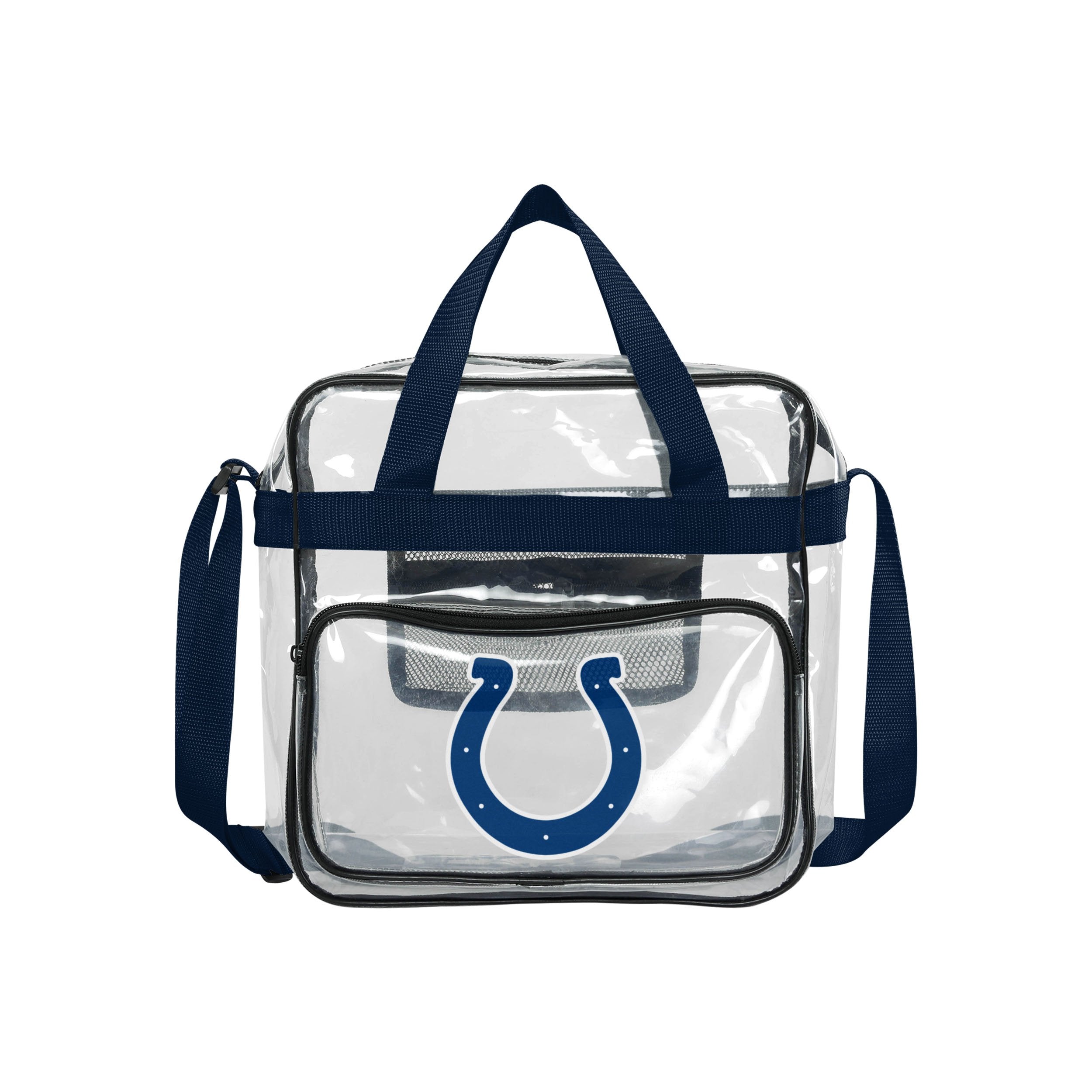 Indianapolis Colts Team Stripe Clear Crossbody Bag