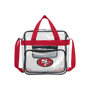 San Francisco 49Ers NFL Clear High End Messenger Bag