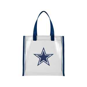 Dallas Cowboys NFL Clear Reusable Bag