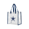 Dallas Cowboys NFL Clear Reusable Bag