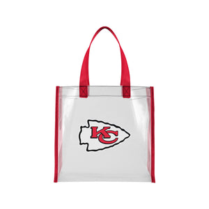 Kansas City Chiefs NFL Clear Reusable Bag