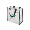 Miami Dolphins NFL Clear Reusable Bag