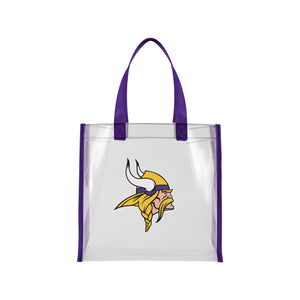 Minnesota Vikings NFL Clear Reusable Bag