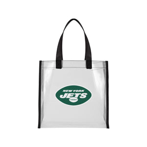 New York Jets NFL Clear Reusable Bag