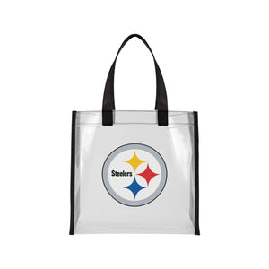 Pittsburgh Steelers NFL Clear Reusable Bag
