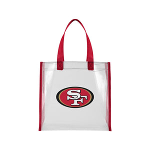 San Francisco 49Ers NFL Clear Reusable Bag