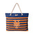 New York Mets MLB Nautical Stripe Tote Bag