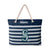 Seattle Mariners MLB Nautical Stripe Tote Bag