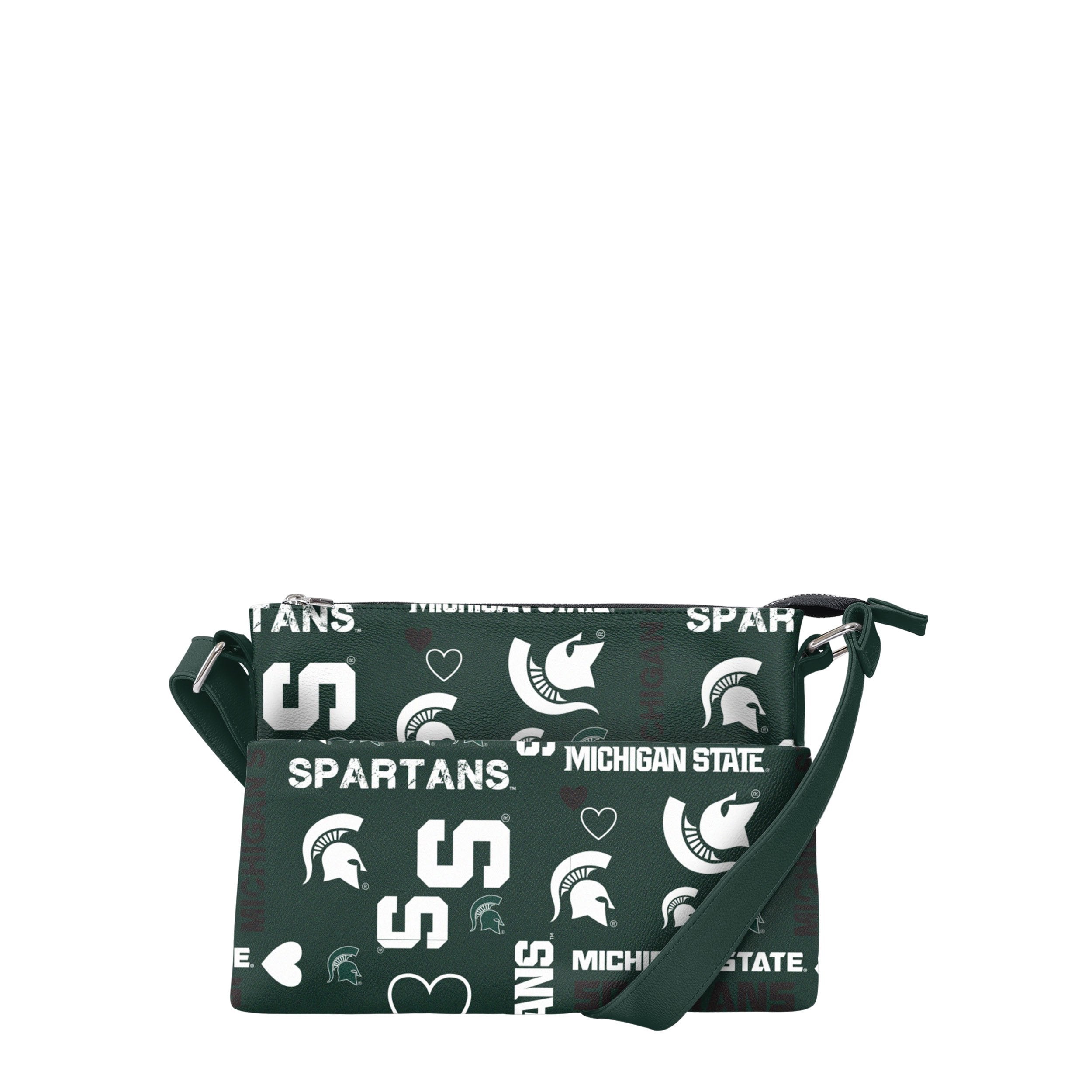 FOCO Michigan State Spartans Logo Love Mini Backpack