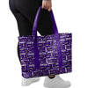 James Madison Dukes NCAA Logo Love Tote Bag