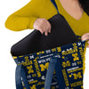 Michigan Wolverines NCAA Logo Love Tote Bag