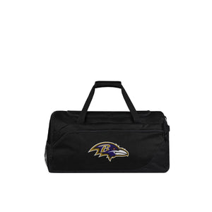 Baltimore Ravens NFL Solid Big Logo Duffle Bag