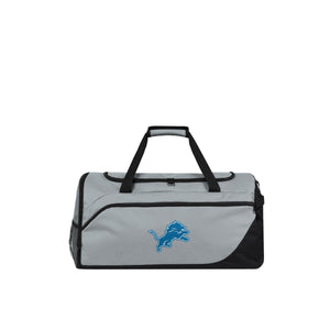 Detroit Lions NFL Solid Big Logo Duffle Bag