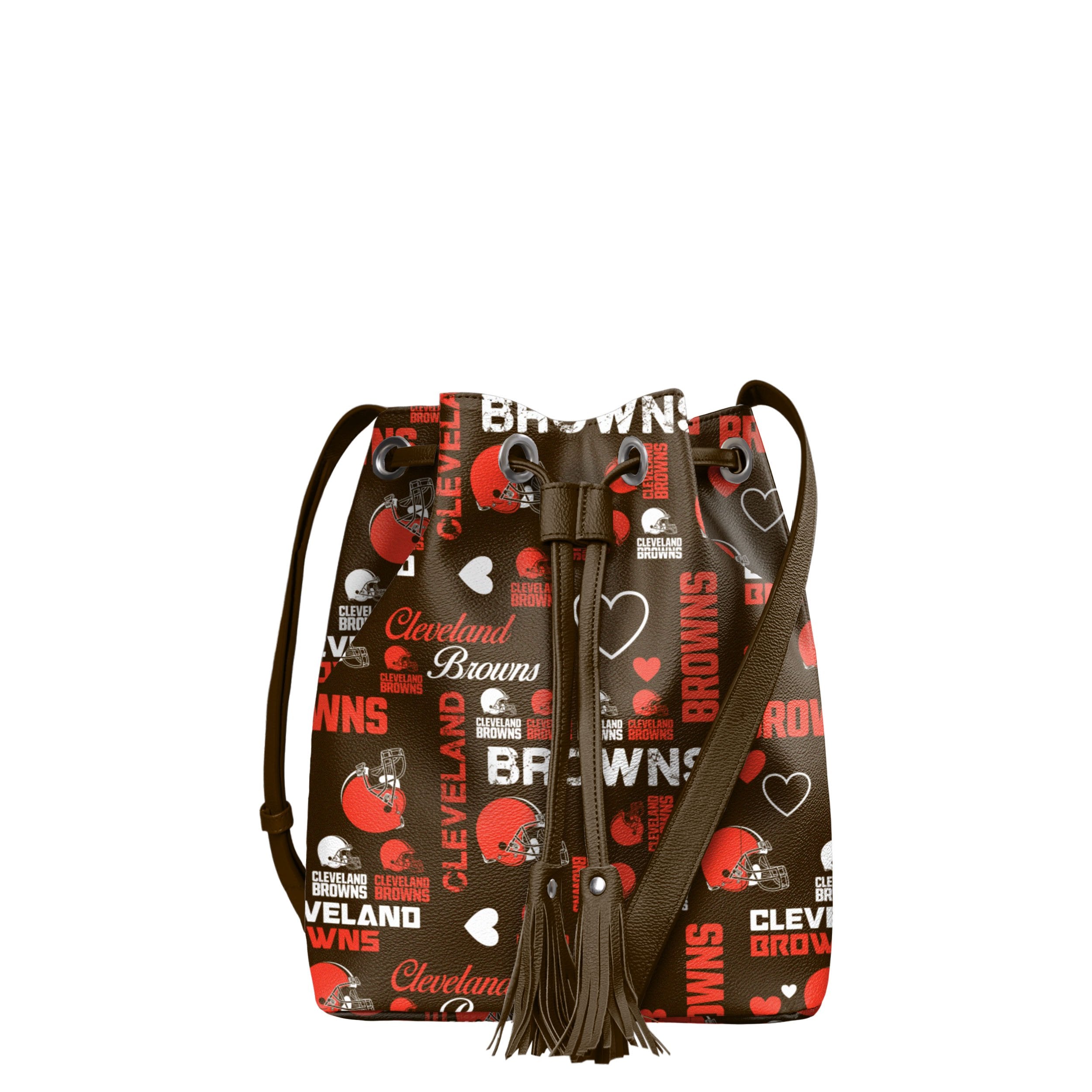 Cleveland Browns NFL Logo Love Cinch Purse