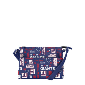 New York Giants NFL Logo Love Crossbody Purse