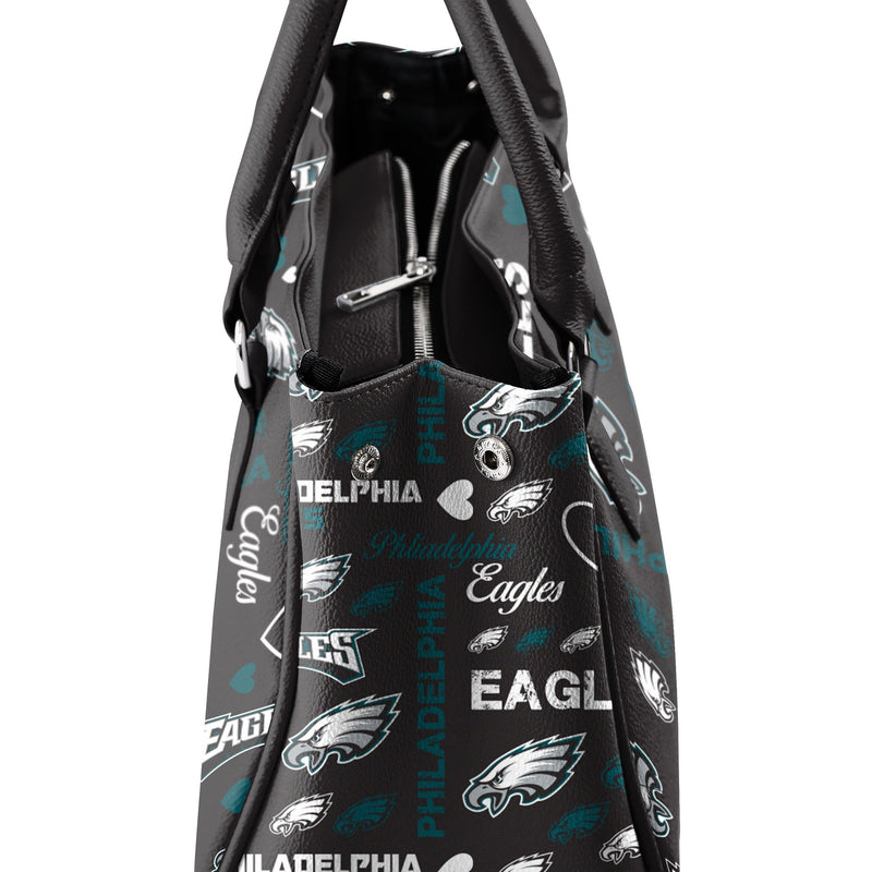 NFL Womens Philadelphia Eagles Track Jacket Sweatshirt, eag1