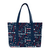 New England Patriots NFL Logo Love Tote Bag