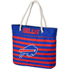 NFL Nautical Stripe Tote Bag - Pick Your Team!