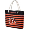 NFL Nautical Stripe Tote Bag - Pick Your Team!