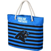 NFL Nautical Stripe Tote Bag - Pick Your Team!