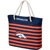 NFL Nautical Stripe Tote Bag - Pick Your Team!