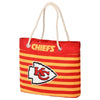 NFL Nautical Stripe Tote Bag - Pick Your Team!