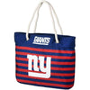 NFL Nautical Stripe Tote Bag - Pick Your Team!