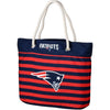 NFL Nautical Stripe Tote Bag - Pick Your Team!