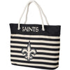 NFL Nautical Stripe Tote Bag - Pick Your Team!