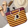 Washington Commanders NFL Nautical Stripe Tote Bag