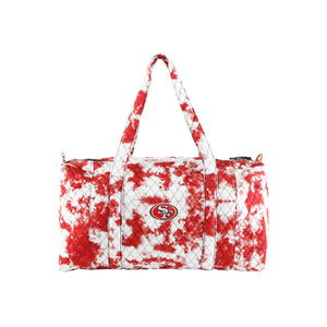 San Francisco 49Ers NFL Tie-Dye Takeaway Duffle Bag