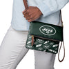 New York Jets NFL Printed Collection Foldover Tote Bag