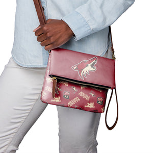 Arizona Coyotes NHL Printed Collection Foldover Tote Bag