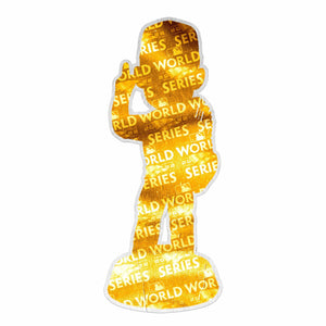 Houston Astros MLB 2022 World Series Champions Yordan Alvarez 3 Ft Bobblehead