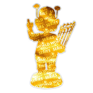 Houston Astros MLB 2022 World Series Champions Orbit Mascot 3 Ft Bobblehead