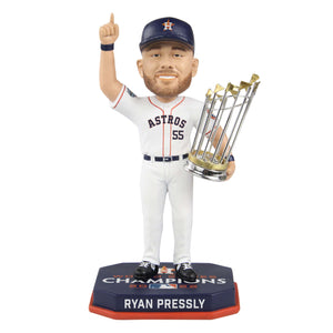 Houston Astros MLB 2022 World Series Champions Ryan Pressly Bobblehead