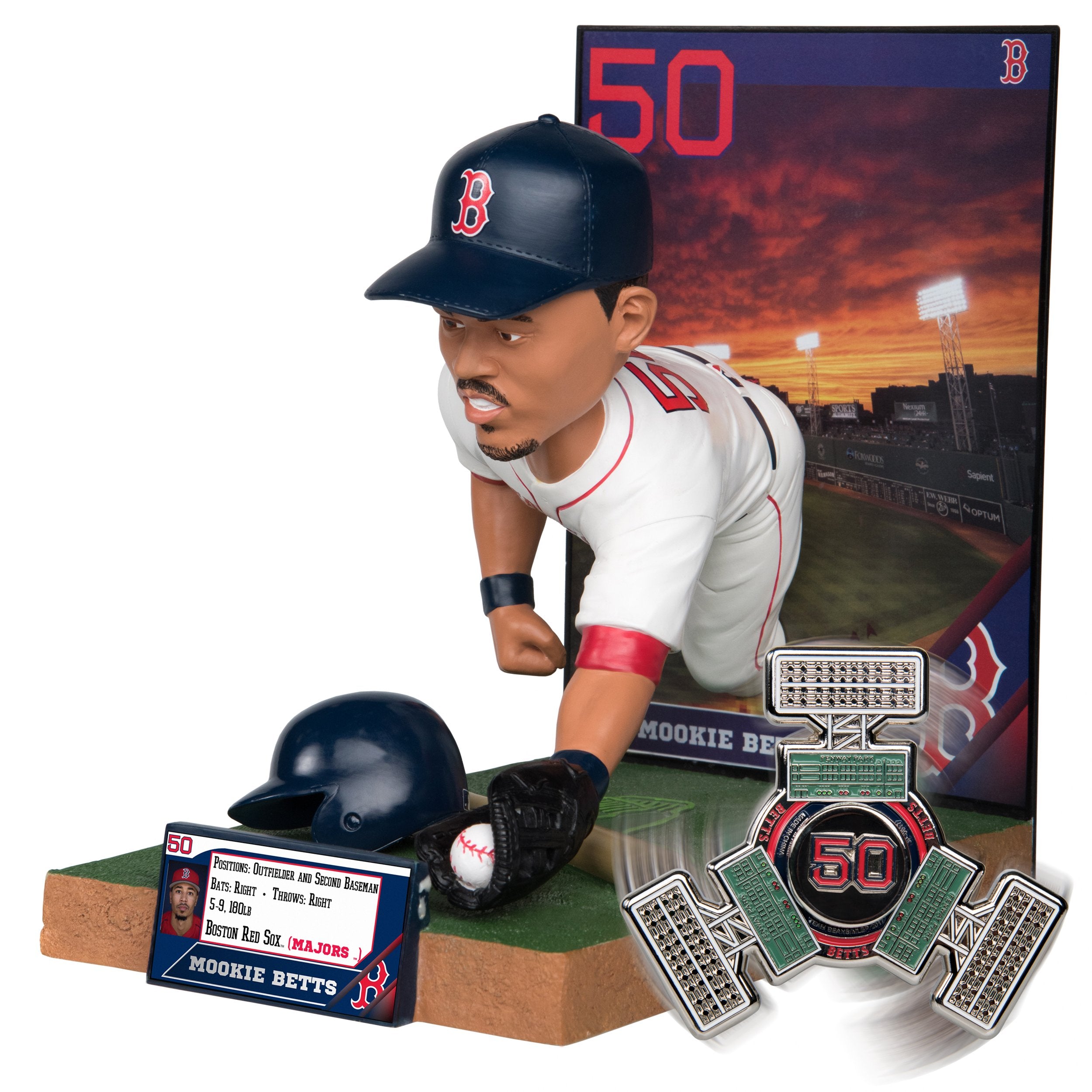 Mookie Betts Boston Red Sox Glow in the Dark Special Edition