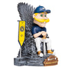 Game of Thrones™ Milwaukee Brewers MLB Mascot On The Throne Bobblehead