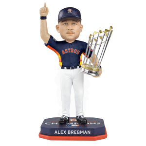 Houston Astros MLB 2022 World Series Champions Alex Bregman Navy Blue Uniform Bobblehead