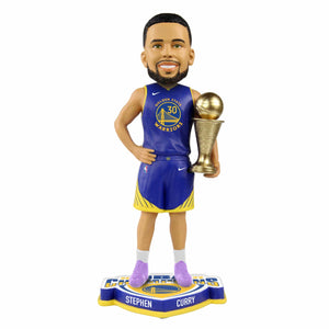 Golden State Warriors 2022 NBA Champions MVP Steph Curry Bobblehead