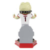 Georgia Bulldogs NCAA Hairy Dawg 2022 Football National Champions White Jersey Mascot Bobblehead