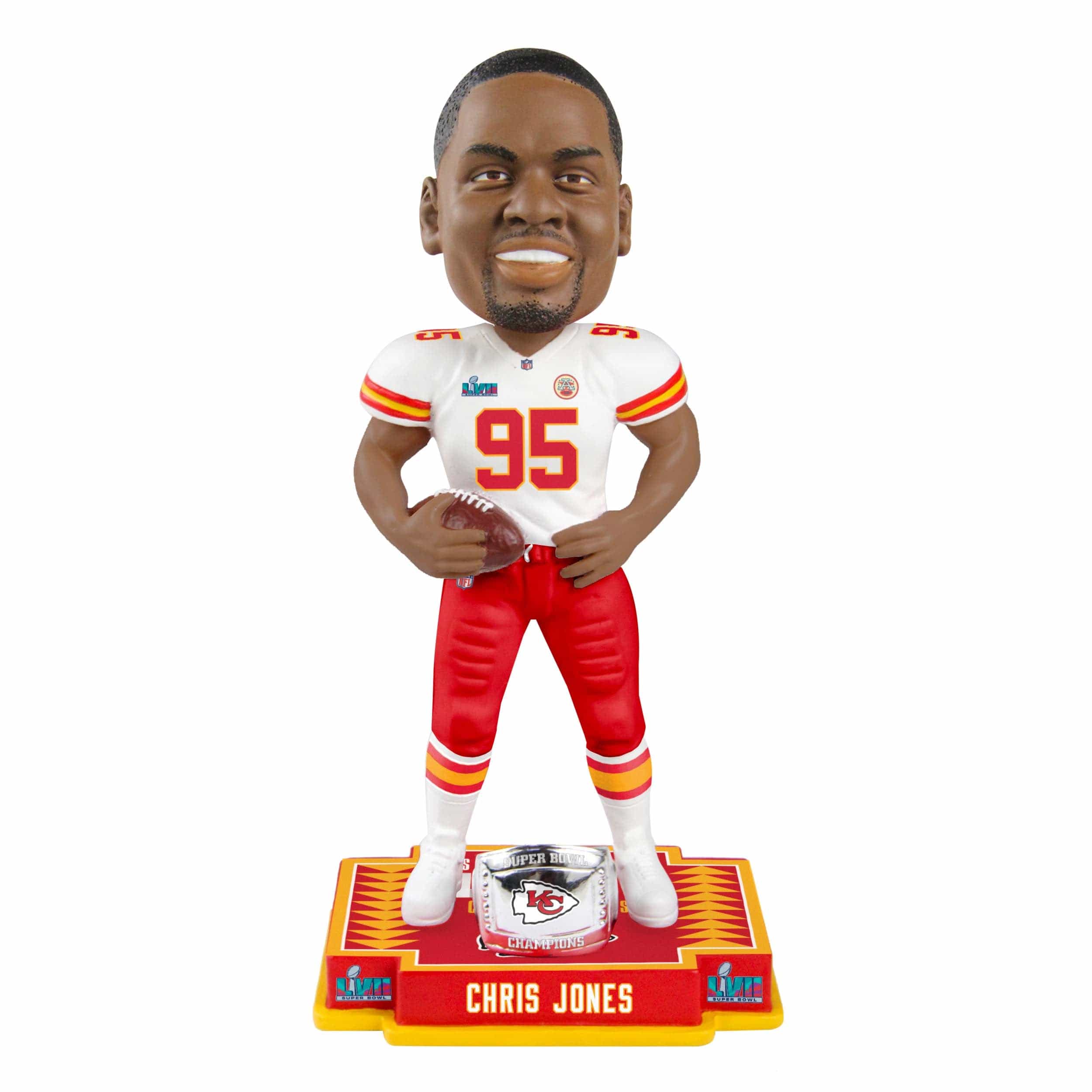 Top-selling Item] Chris Jones 95 Kansas City Chiefs Super Bowl