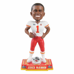 Kansas City Chiefs NFL Super Bowl LVII Champions Jerick McKinnon Bobblehead