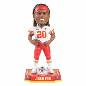 Kansas City Chiefs NFL Super Bowl LVII Champions Justin Reid Bobblehead