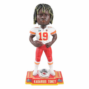 Kansas City Chiefs NFL Super Bowl LVII Champions Kadarius Toney Bobblehead